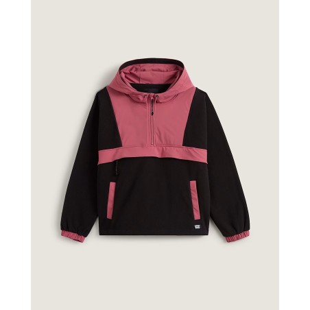 Polaire Mte Kennett, rose et noir.