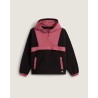 Polaire Mte Kennett, rose et noir.